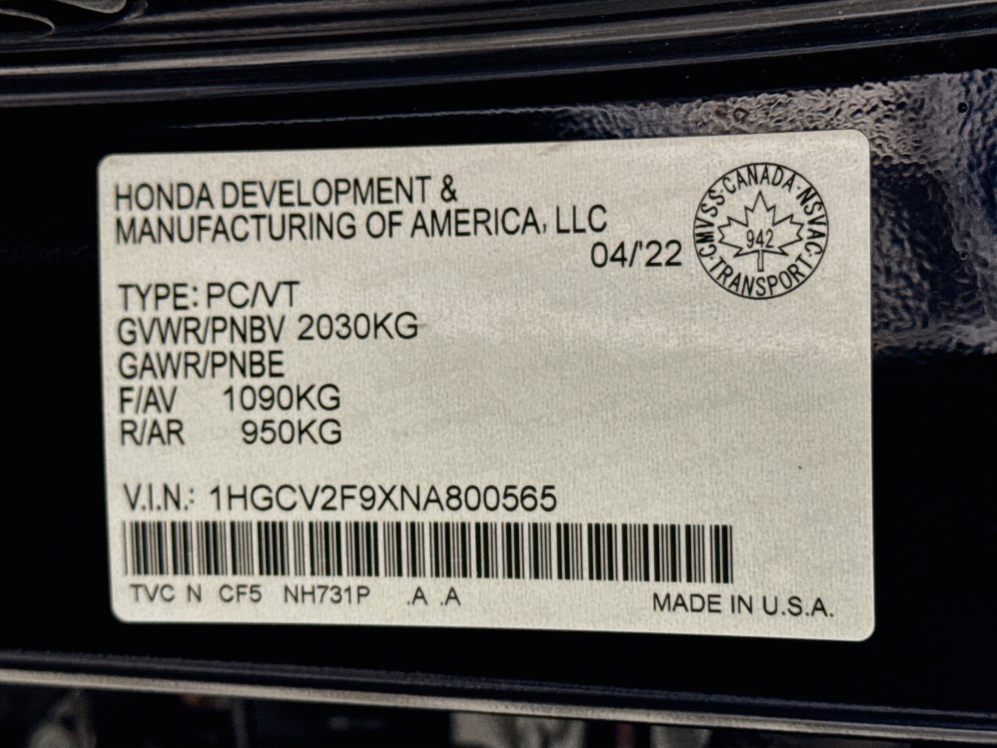 Used 2022 Honda Accord Touring image 40