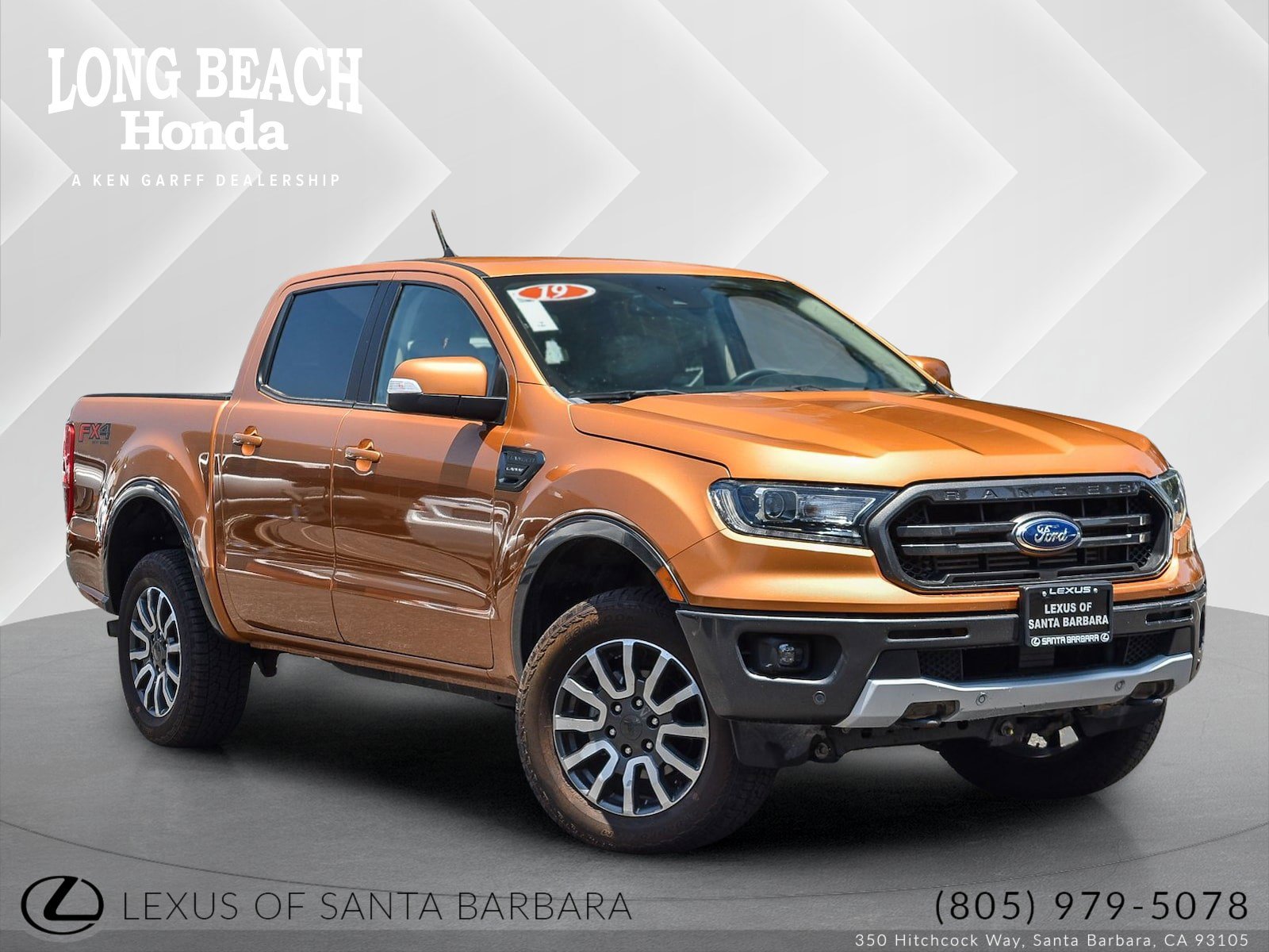 Used 2019 Ford Ranger Lariat w/ Equipment Group 501A Mid