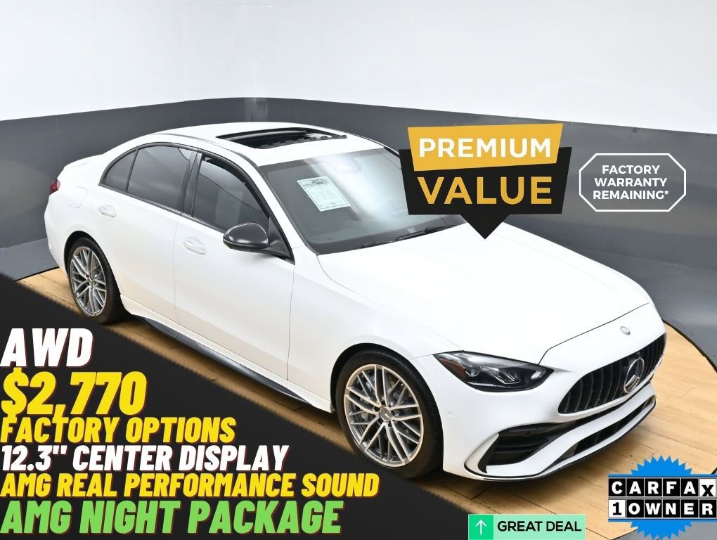 Used 2024 Mercedes-Benz C 43 AMG 4MATIC Sedan