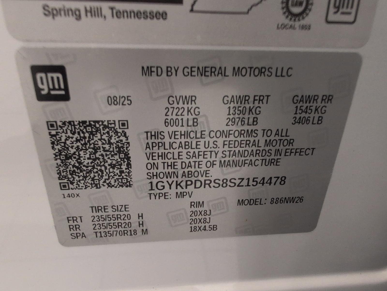 Certified 2025 Cadillac XT6 Premium Luxury w/ Technology Package AWD/4WD image 28