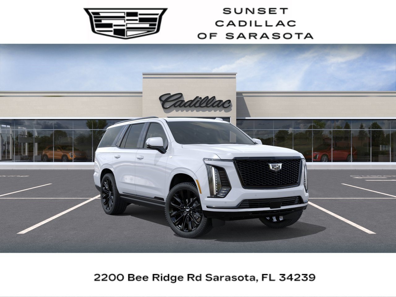 New 2026 Cadillac Escalade Platinum Sport w/ LPO, ONYX Package AWD/4WD image 1
