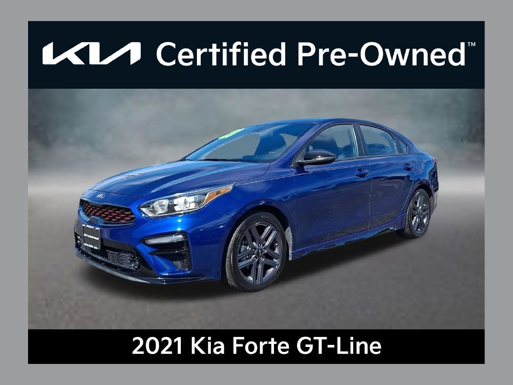 Certified 2021 Kia Forte GT-Line w/ GT-Line Premium Package FWD 360° Tour
