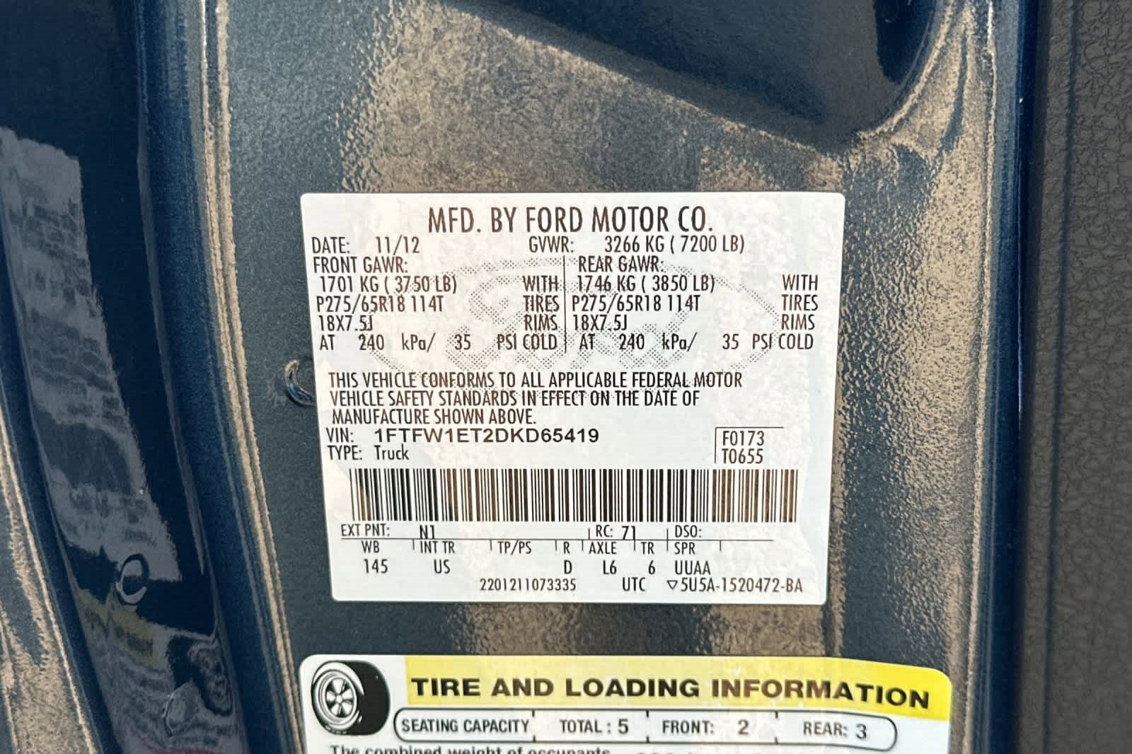 Used 2013 Ford F150 XLT w/ XLT Chrome Pkg image 26