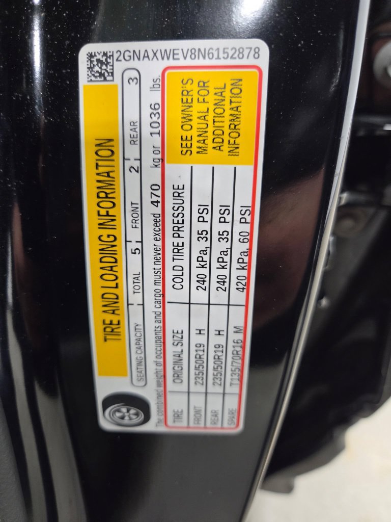 Used 2022 Chevrolet Equinox RS AWD/4WD image 57