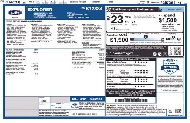Used 2023 Ford Explorer XLT w/ Equipment Group 202A AWD/4WD video 1