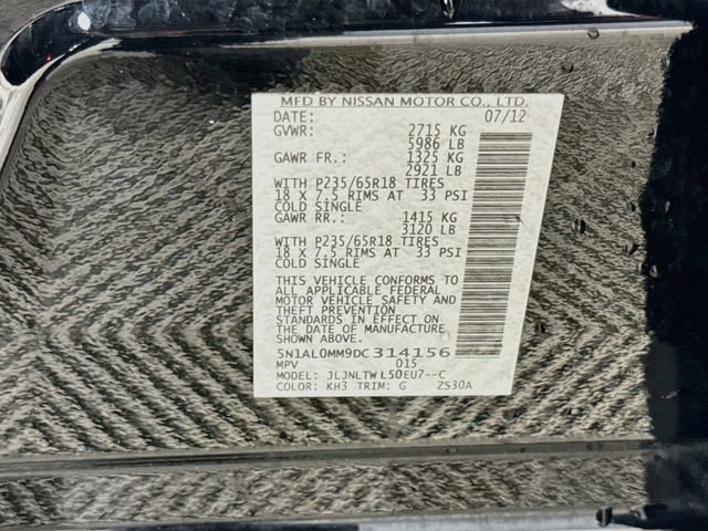 Used 2013 INFINITI JX35 AWD w/ Premium Pkg image 34