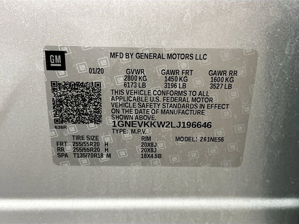 Used 2020 Chevrolet Traverse Premier image 9