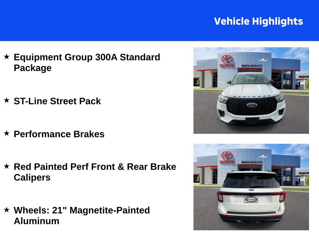 Used 2025 Ford Explorer ST-Line w/ ST-Line Street Pack image 4