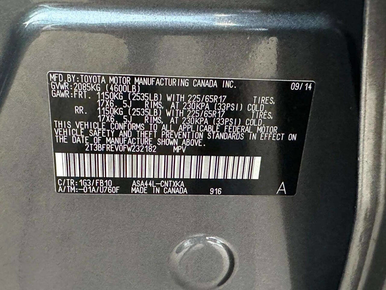 Used 2015 Toyota RAV4 LE image 27