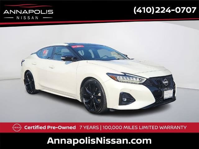 Certified 2023 Nissan Maxima SR w/ Sport Mat Group FWD image 1