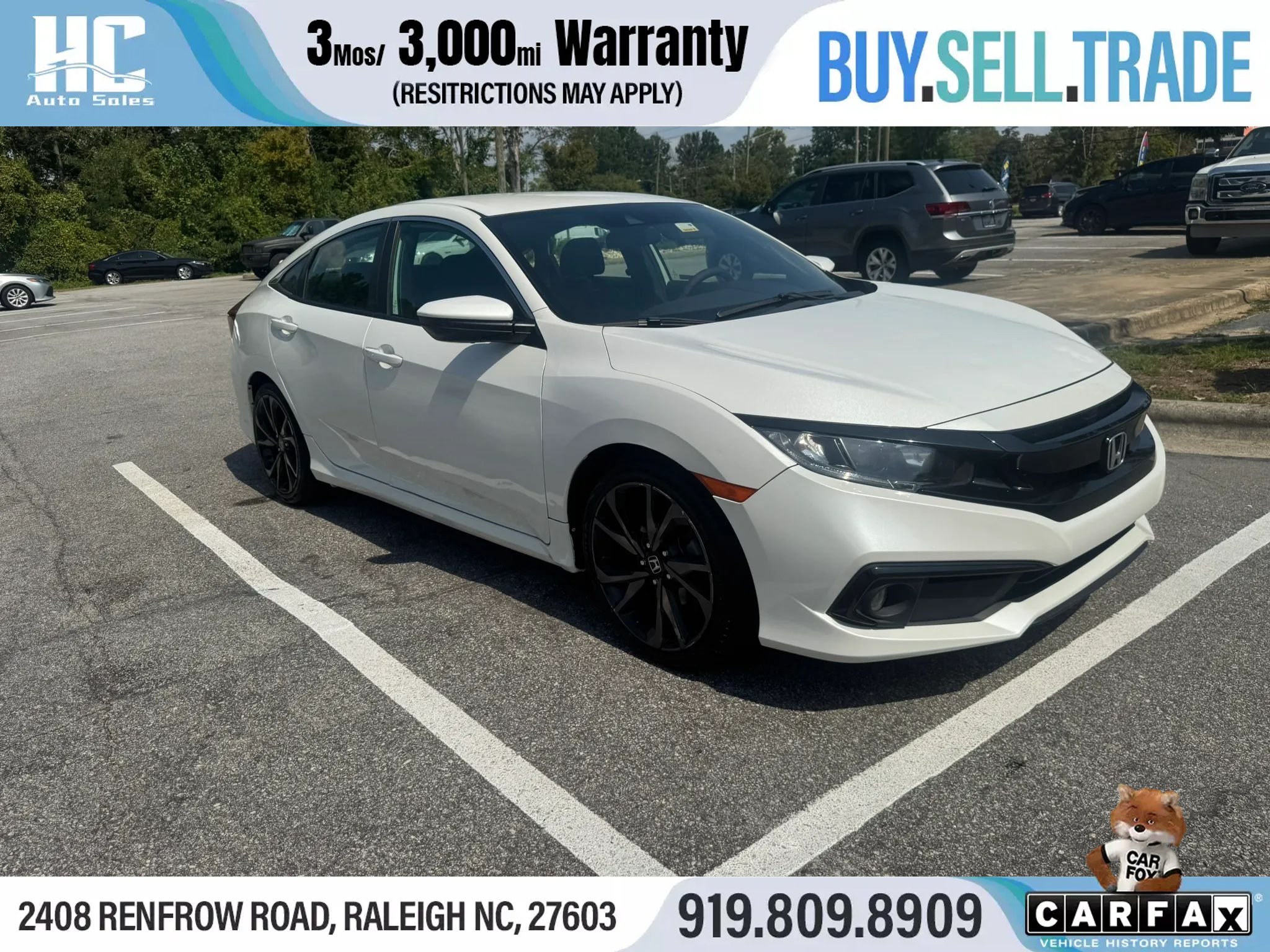 Used 2019 Honda Civic Sport image 7