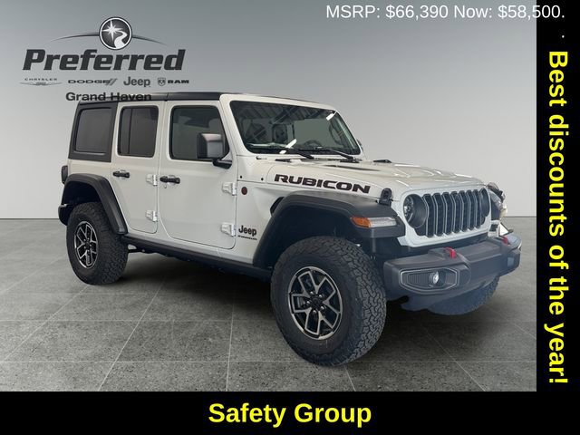 New 2025 Jeep Wrangler Unlimited Rubicon w/ Technology Group image 3