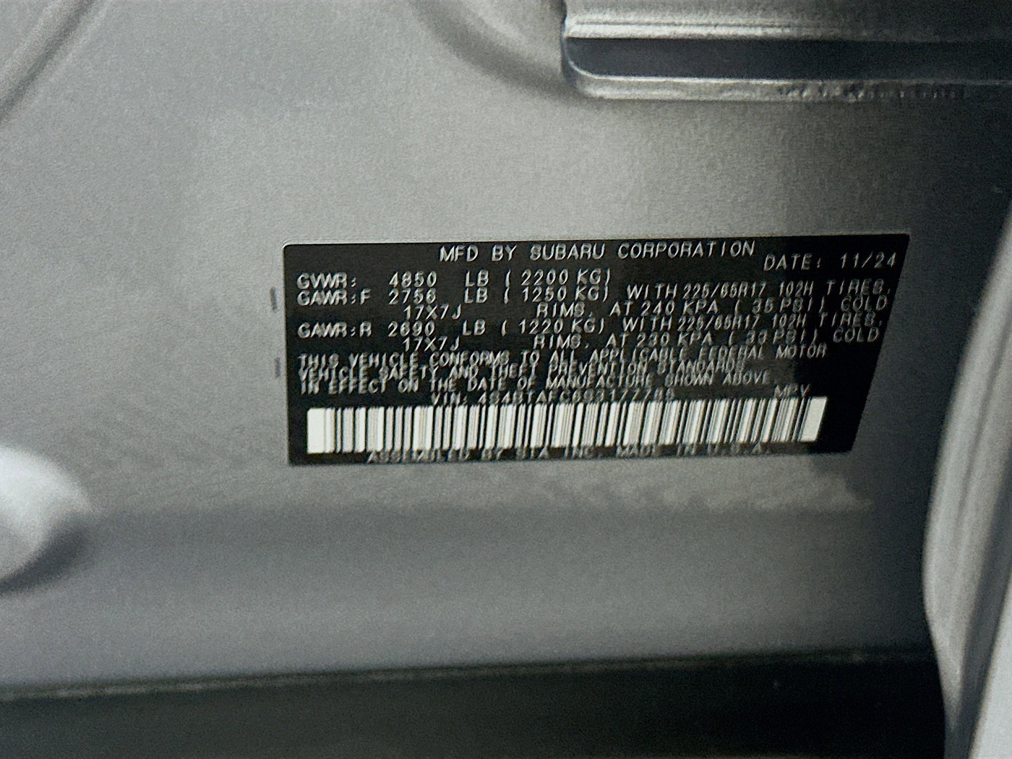 Used 2025 Subaru Outback Premium image 11