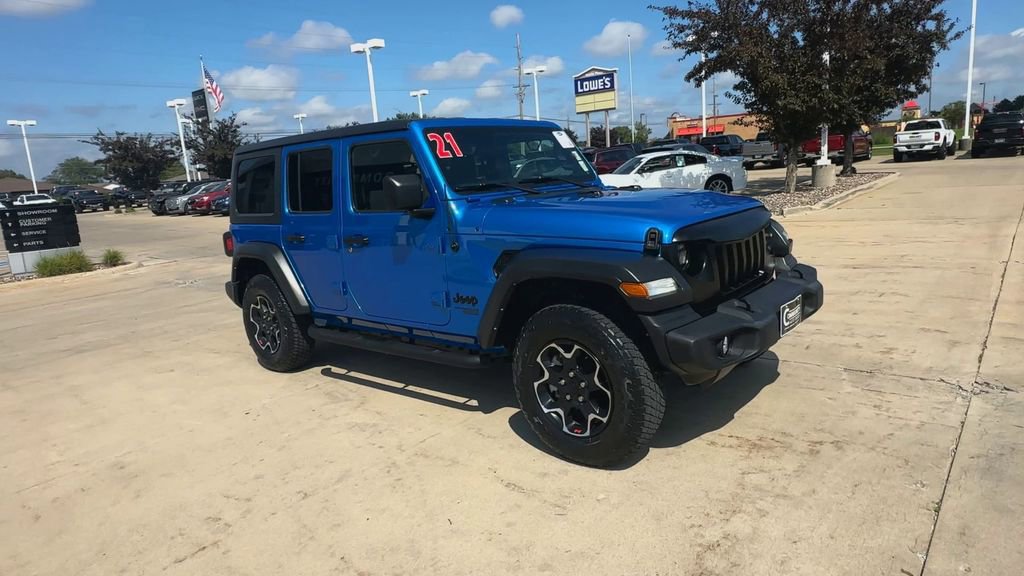 Used 2021 Jeep Wrangler Unlimited Sport image 2