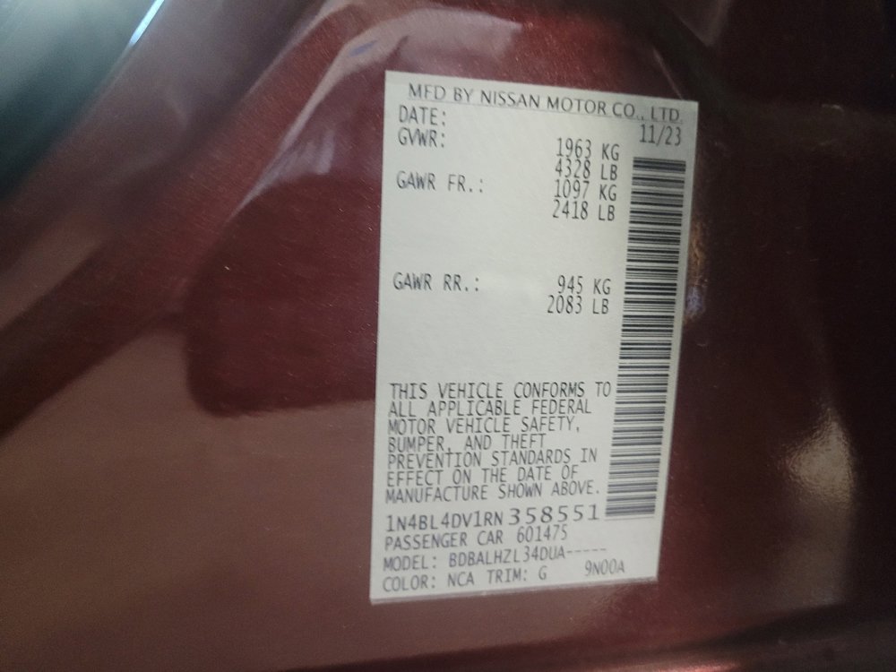 Used 2024 Nissan Altima 2.5 SV image 33