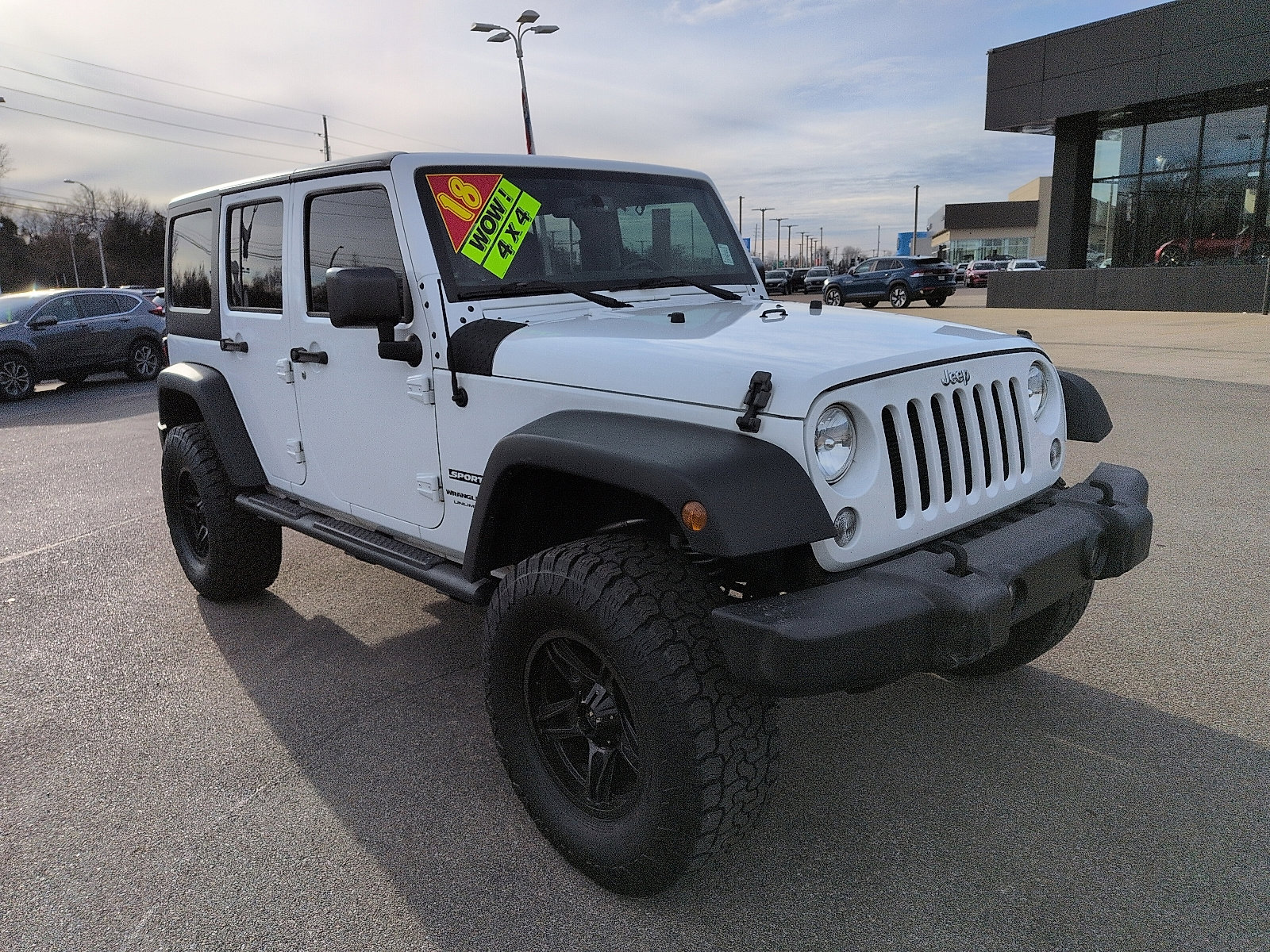 Used 2018 Jeep Wrangler Unlimited Sport S