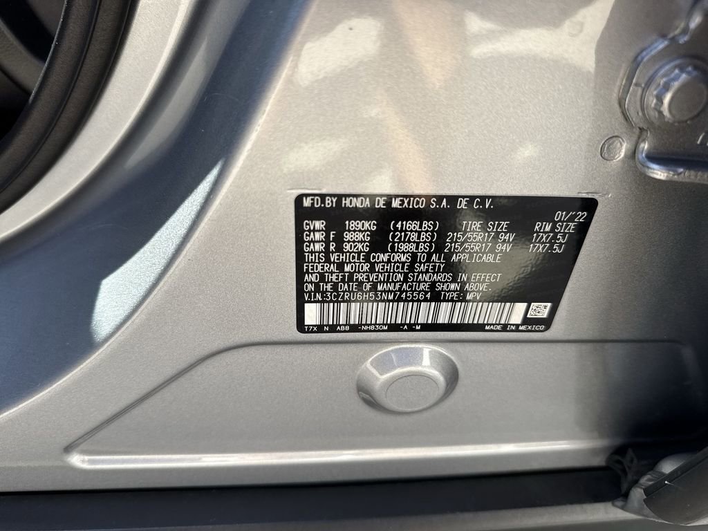 Used 2022 Honda HR-V EX image 61