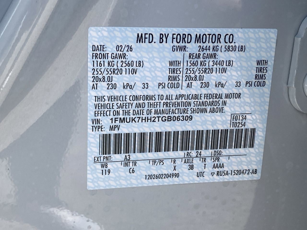 New 2026 Ford Explorer Platinum RWD image 36