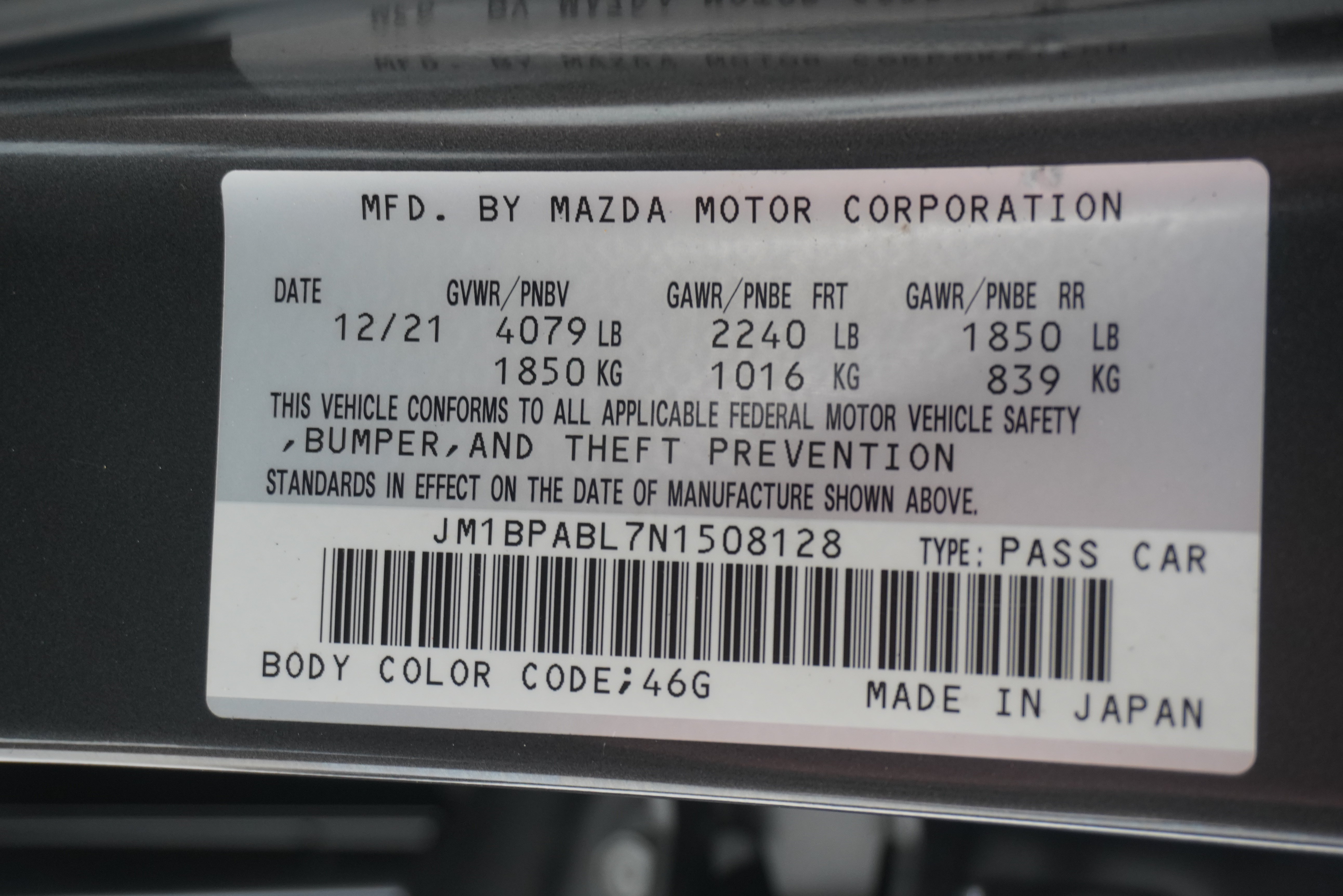 Used 2022 MAZDA MAZDA3 s FWD image 25