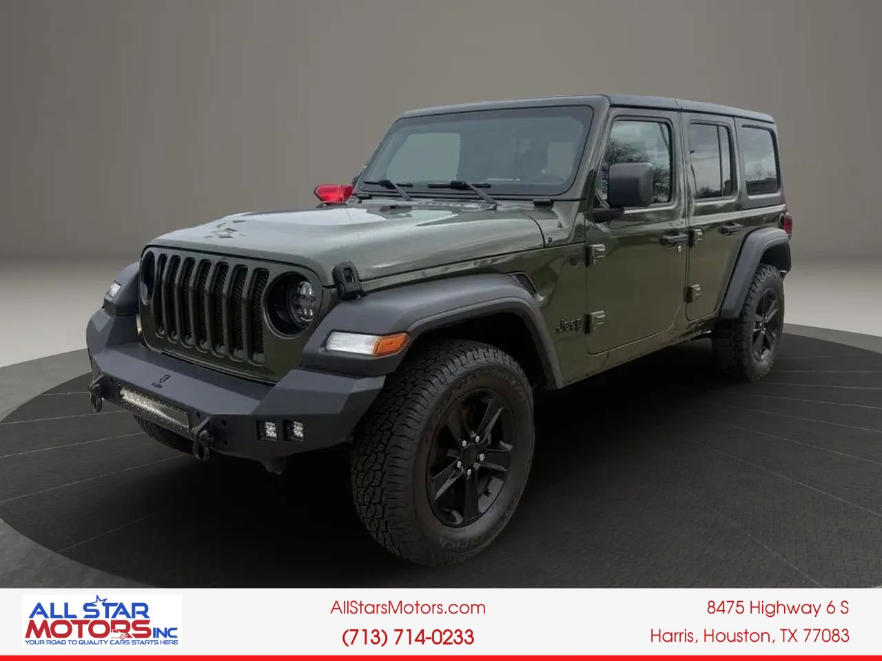 Used 2021 Jeep Wrangler Unlimited Sport AWD/4WD image 1