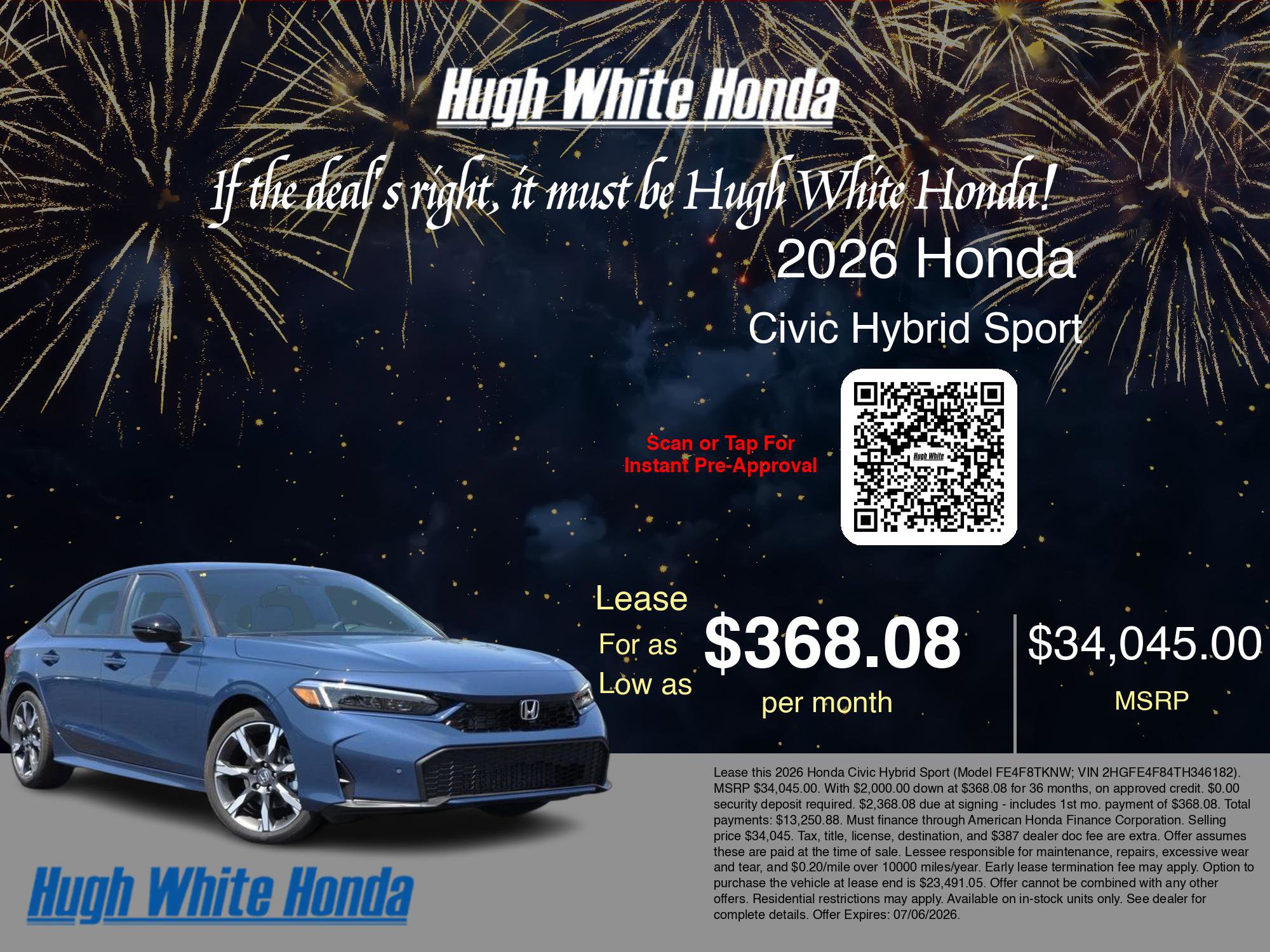 New 2026 Honda Civic Sport Touring image 3
