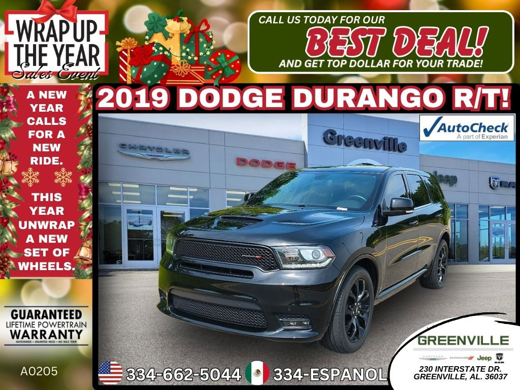 Used 2019 Dodge Durango R/T w/ Blacktop Package