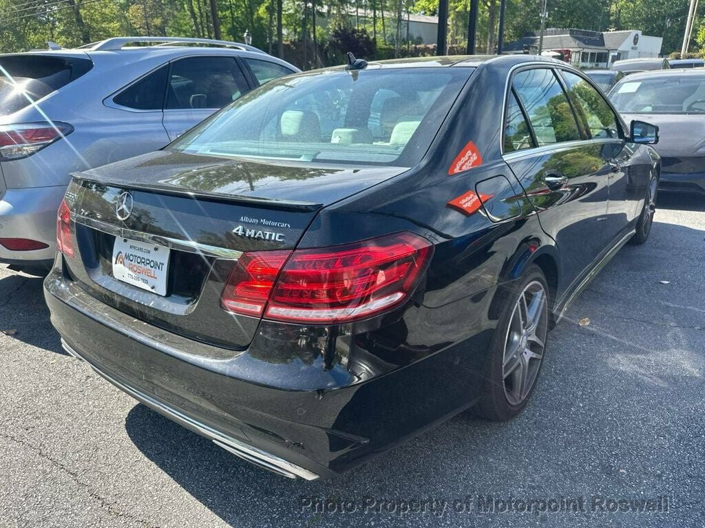 Used 2014 Mercedes-Benz E 550 4MATIC Sedan image 4
