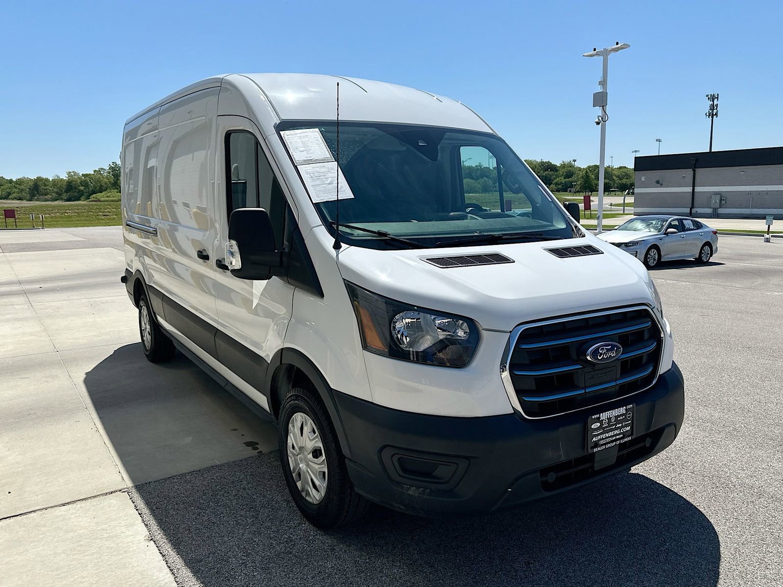 Used 2023 Ford E-Transit Medium Roof w/ Load Area Protection Package RWD image 1