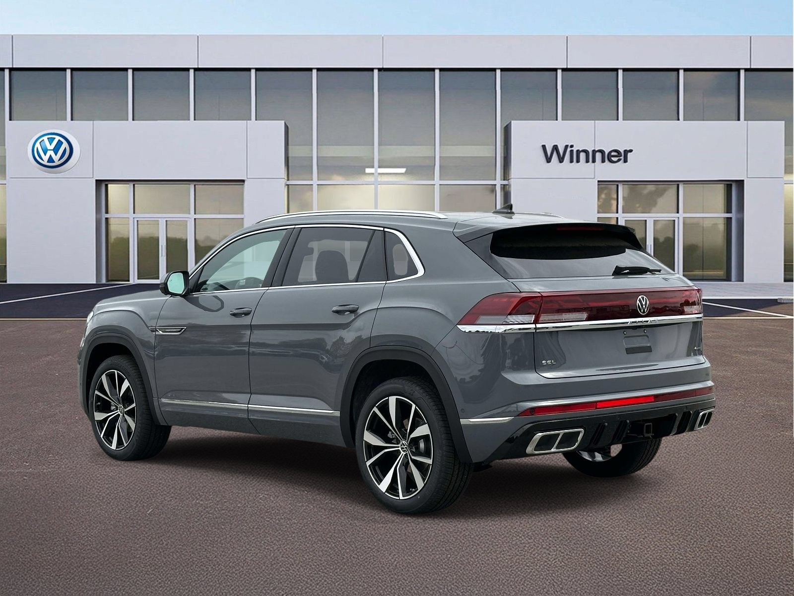 New 2026 Volkswagen Atlas Cross Sport SEL Premium R-Line AWD/4WD video 3