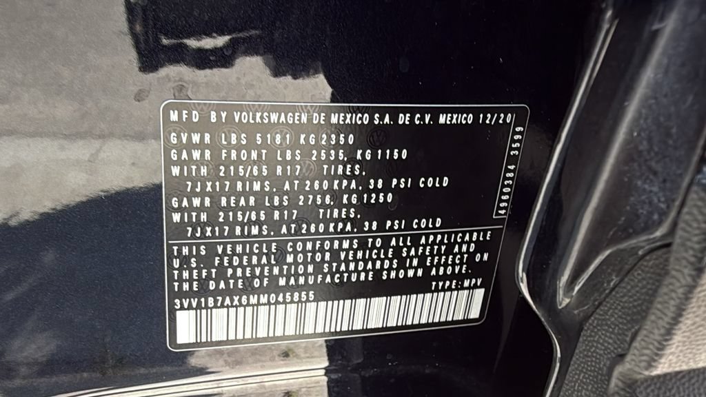 Used 2021 Volkswagen Tiguan S FWD image 40