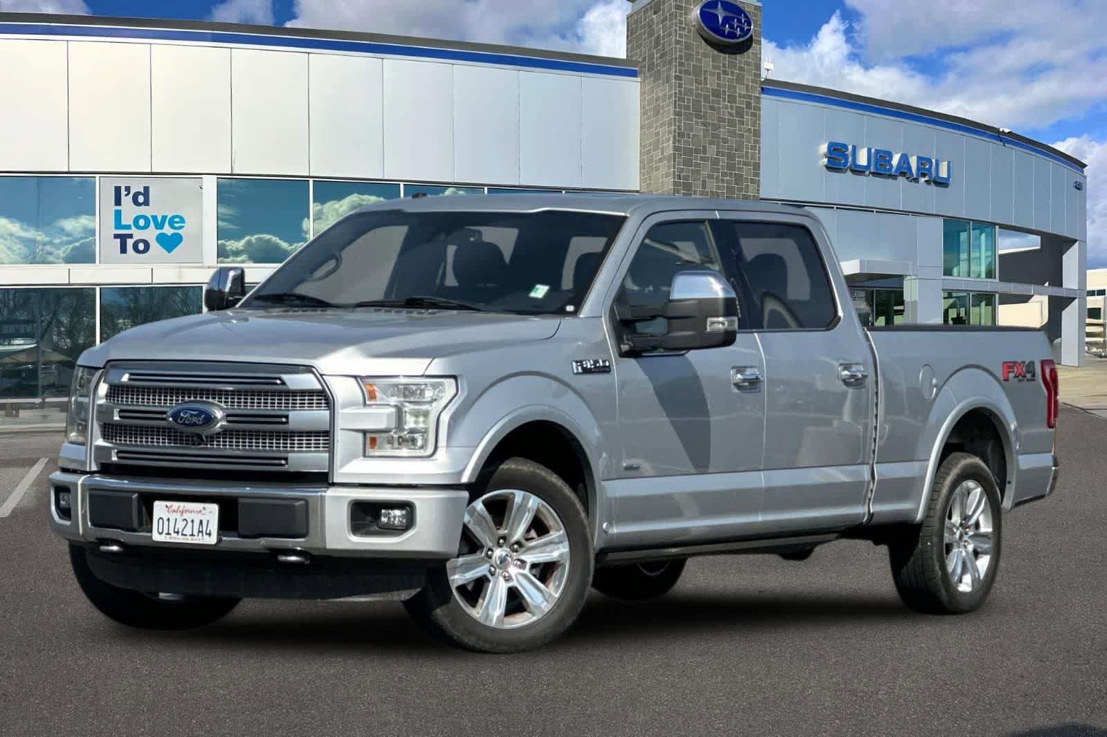Used 2016 Ford F150 Platinum w/ Equipment Group 701A Luxury AWD/4WD video 1