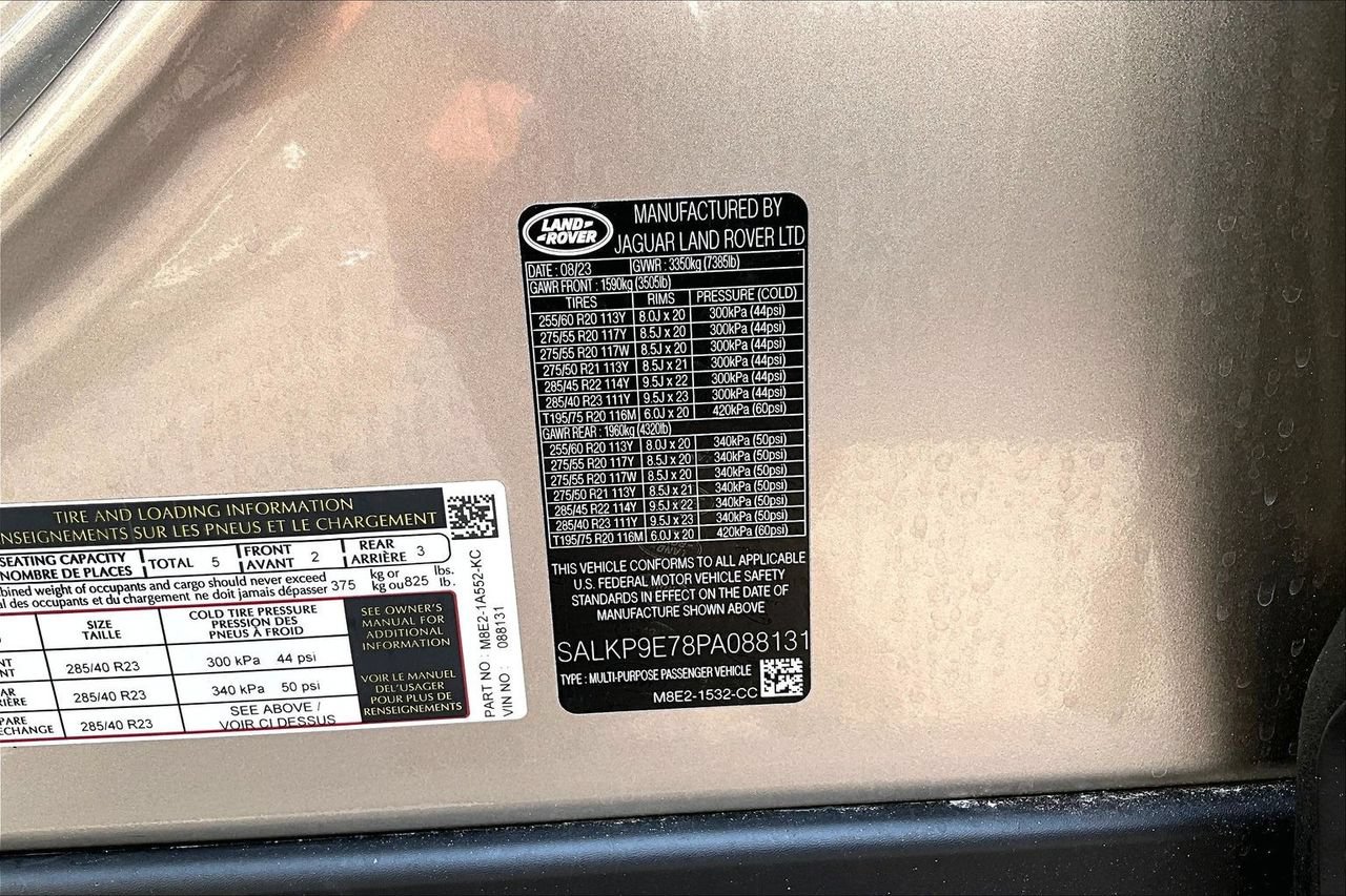 Used 2023 Land Rover Range Rover SE AWD/4WD image 16