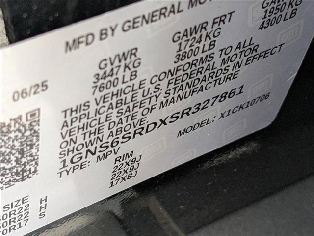 New 2025 Chevrolet Tahoe Premier w/ Sun And Tow Package image 17