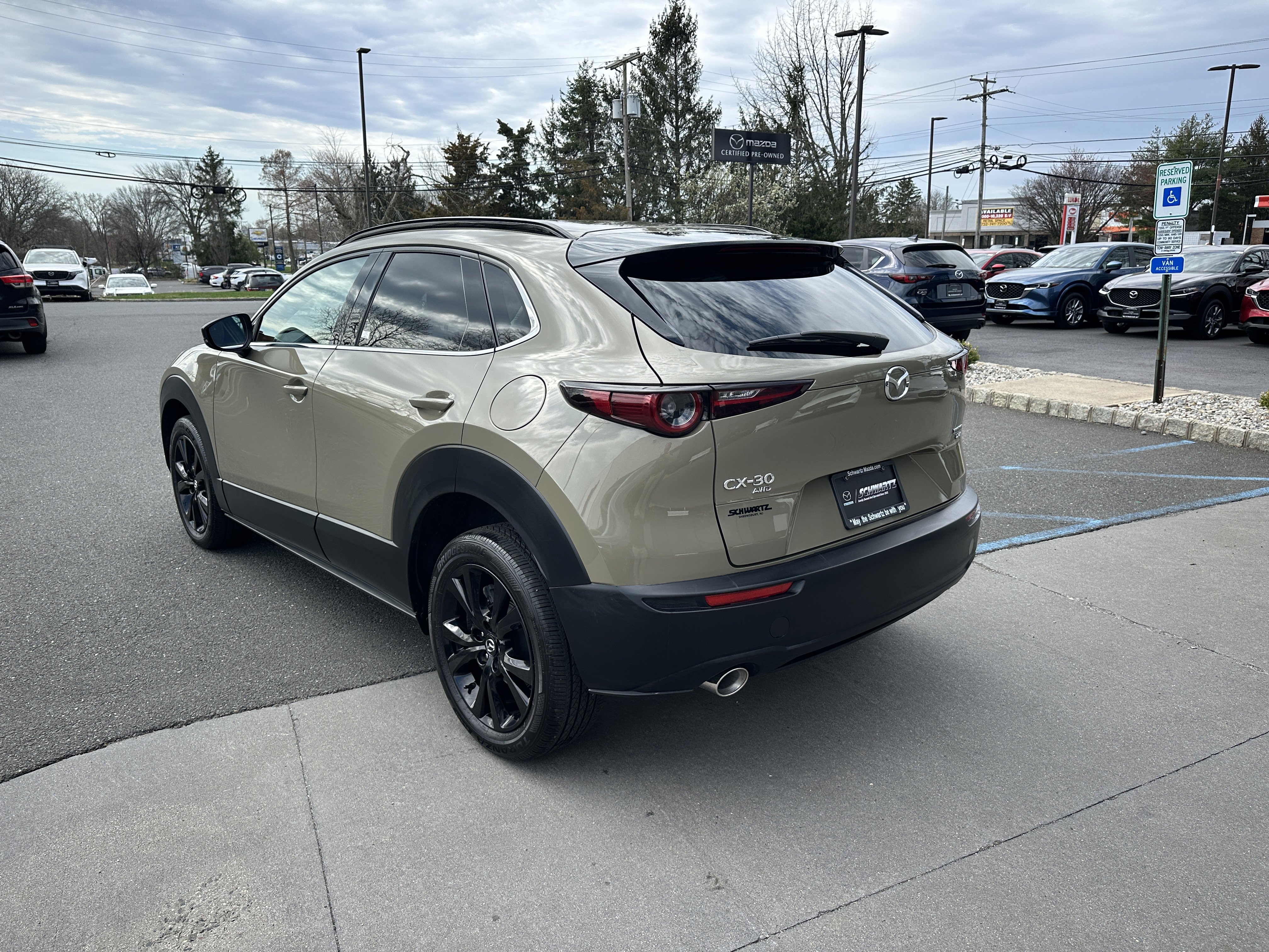 Certified 2025 MAZDA CX-30 Carbon AWD/4WD image 5