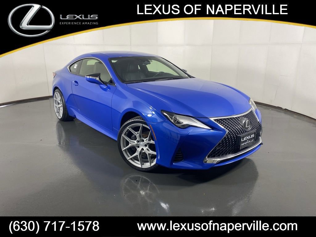 Certified 2022 Lexus RC 300 AWD w/ All Weather Package image 1