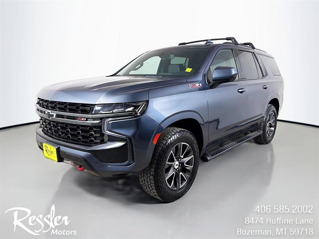 Used 2021 Chevrolet Tahoe Z71 w/ Rear Media and Nav Package