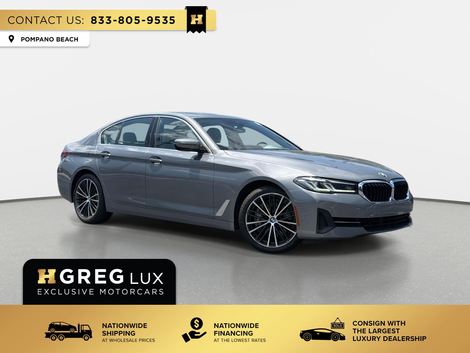 Used 2023 BMW 540i xDrive w/ Convenience Package AWD/4WD image 1