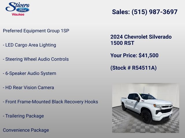 Used 2024 Chevrolet Silverado 1500 RST AWD/4WD image 28