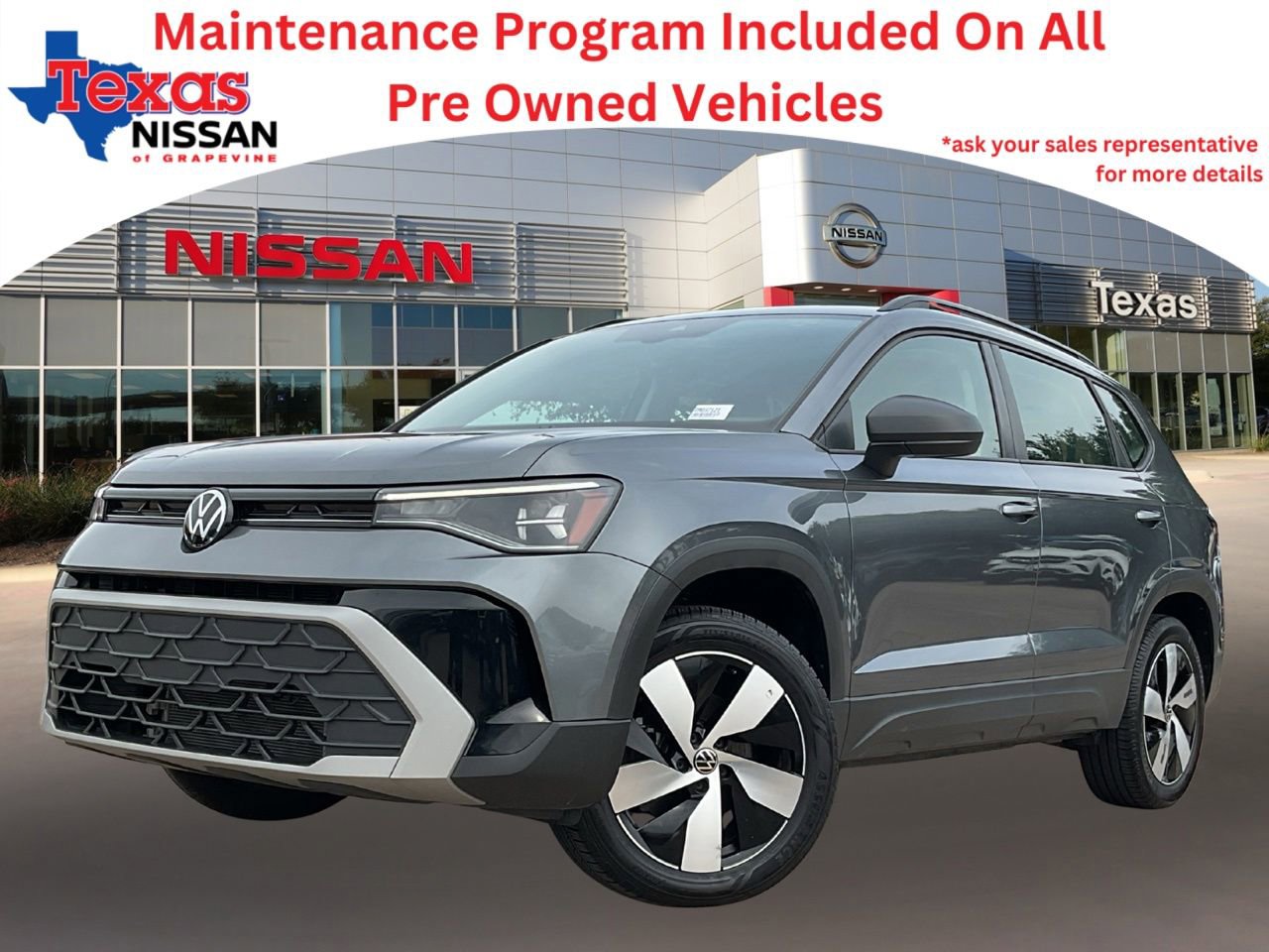 Used 2025 Volkswagen Taos S AWD/4WD image 1