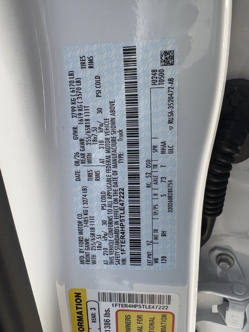 New 2026 Ford Ranger XLT AWD/4WD image 26