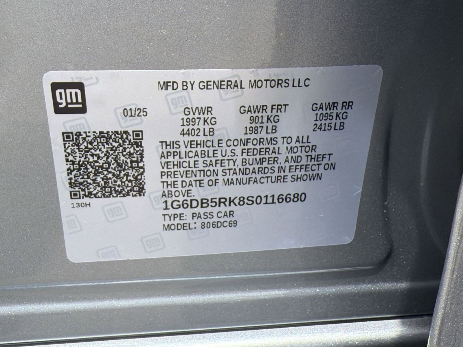 Certified 2025 Cadillac CT4 Premium Luxury RWD image 22