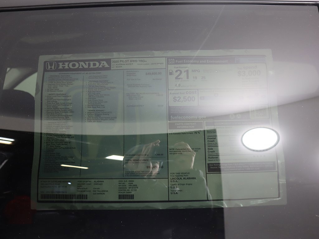 New 2025 Honda Pilot Touring image 27