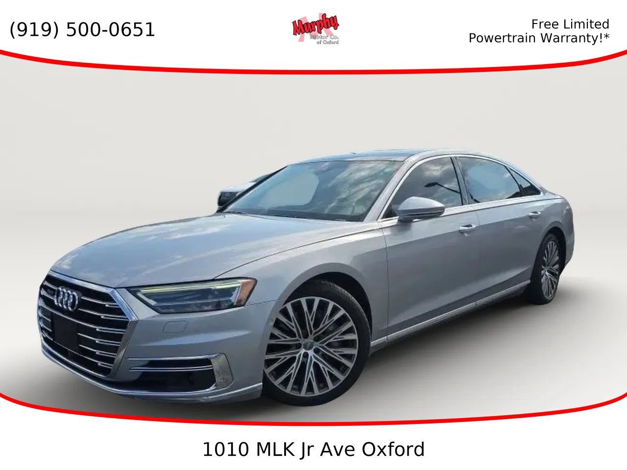 Used 2019 Audi A8 L 3.0T w/ Luxury Package