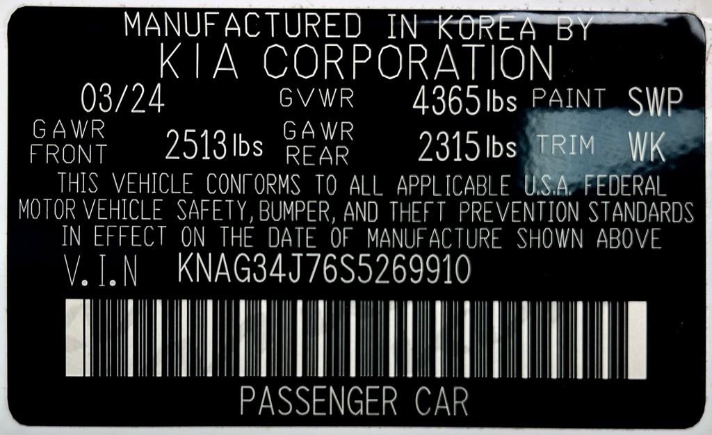 Used 2025 Kia K5 EX FWD image 25