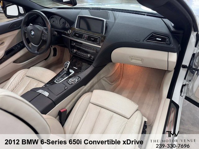 Used 2012 BMW 650i xDrive Convertible AWD/4WD image 29
