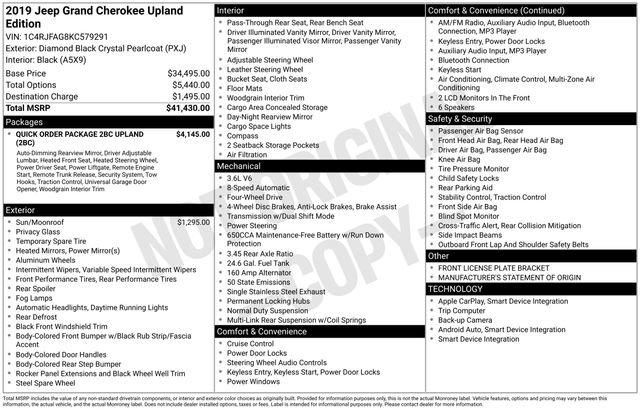 Used 2019 Jeep Grand Cherokee Laredo image 45