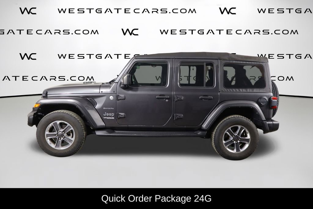 Used 2021 Jeep Wrangler Unlimited Sahara AWD/4WD image 5