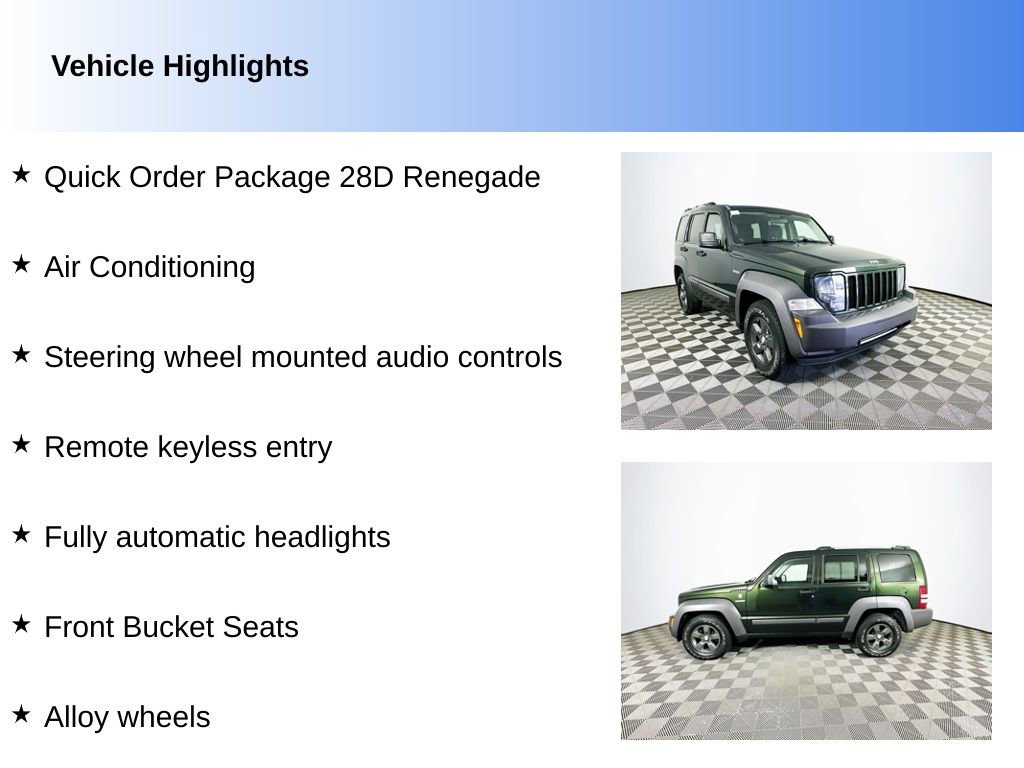 Used 2010 Jeep Liberty Renegade AWD/4WD image 2