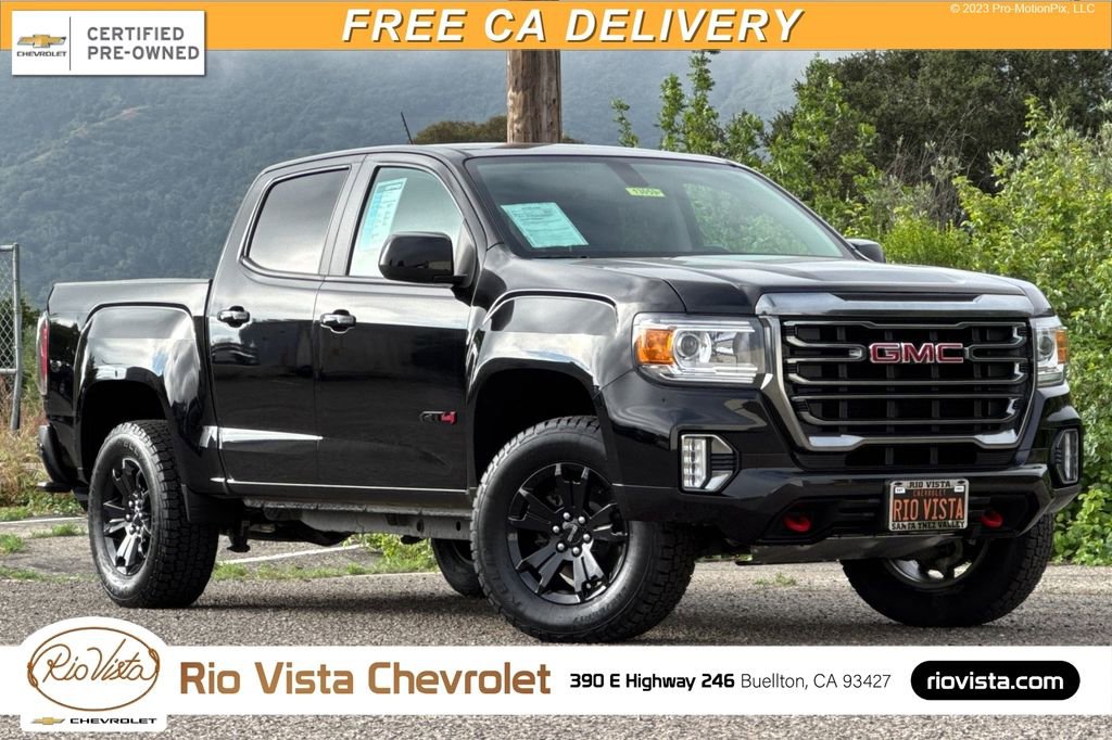 Certified 2022 GMC Canyon AT4