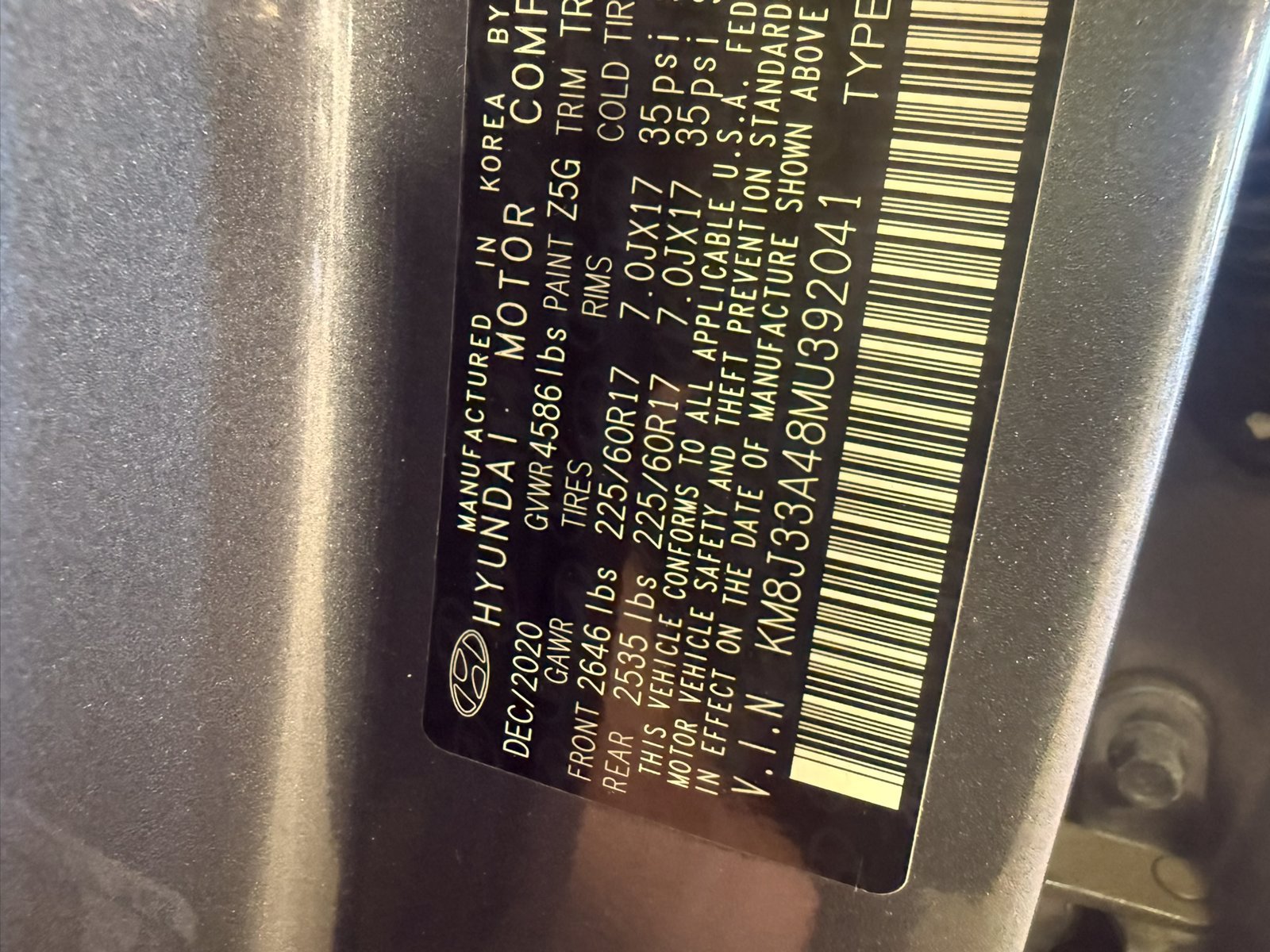 Used 2021 Hyundai Tucson Value FWD image 39